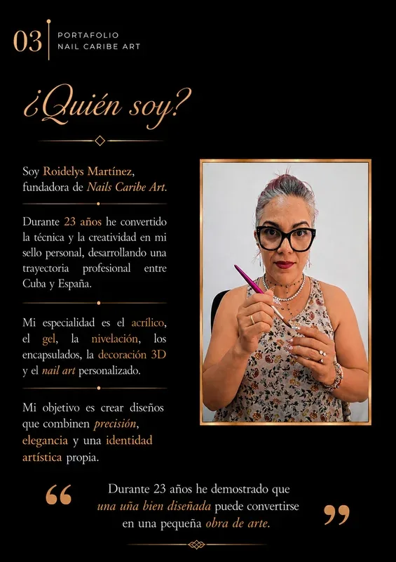 Lámina «¿Quién soy?»: Roidelys Martínez, 23 años de trayectoria entre Cuba y España